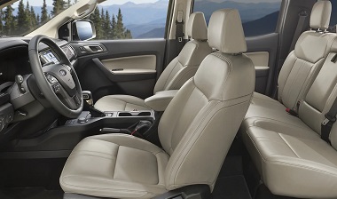 Interior Appearance of the 2021 Ford Ranger available at Wyatt Johnson Ford