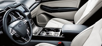 Interior Appearance of the 2021 Ford Edge available at Wyatt Johnson Ford