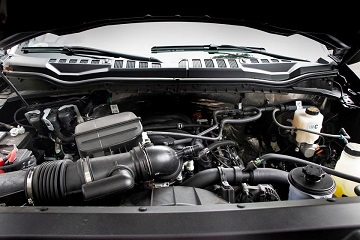 Engine appearance of the 2021 Ford F-250 available at Wyatt Johnson Ford