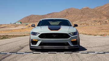 Exterior appearance of the 2021 Ford Mustang available Wyatt Johnson Ford