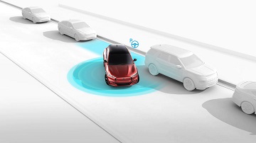 One of the safety features of the 2021 Ford Mustang available Wyatt Johnson Ford