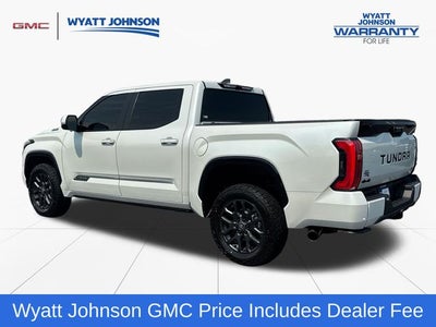 2025 Toyota Tundra Hybrid Platinum