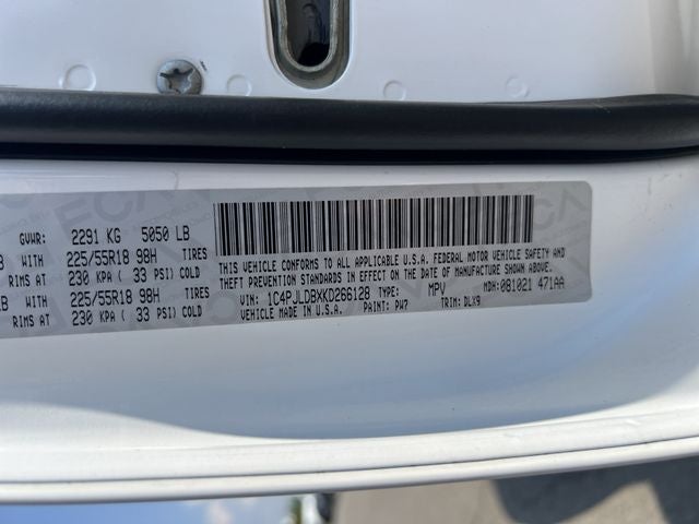2019 Jeep Cherokee Limited