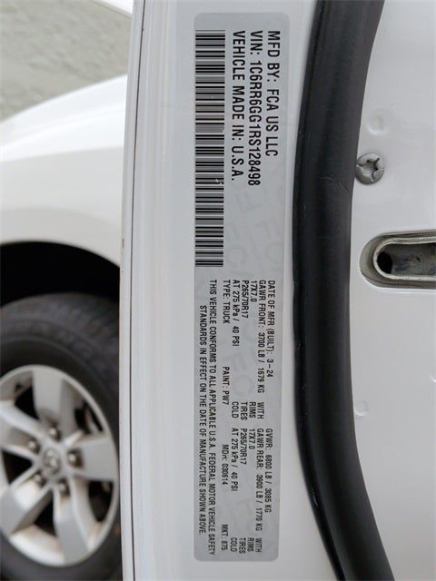 2024 RAM 1500 Classic SLT