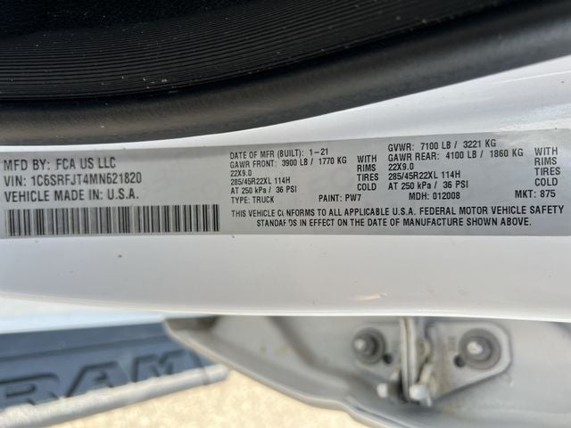 2021 RAM 1500 Laramie