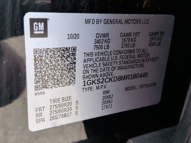 2021 GMC Yukon AT4