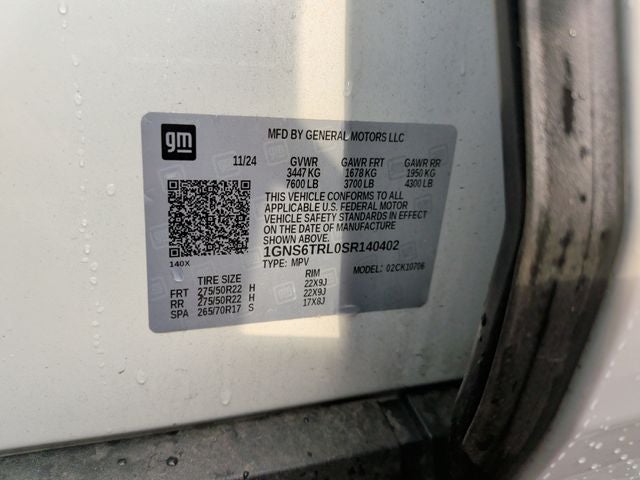 2025 Chevrolet Tahoe High Country