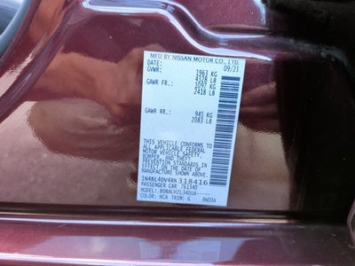 2024 Nissan Altima 2.5 SV
