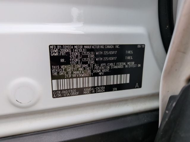 2019 Toyota RAV4 LE