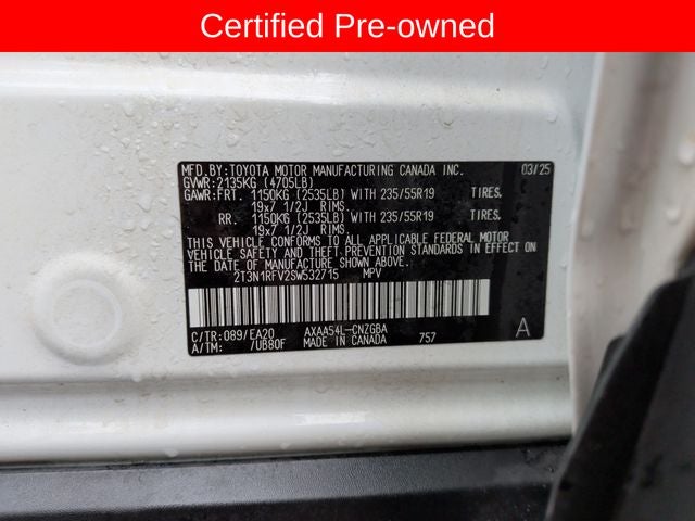 2025 Toyota RAV4 Limited