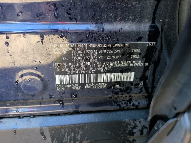2021 Toyota RAV4 XLE