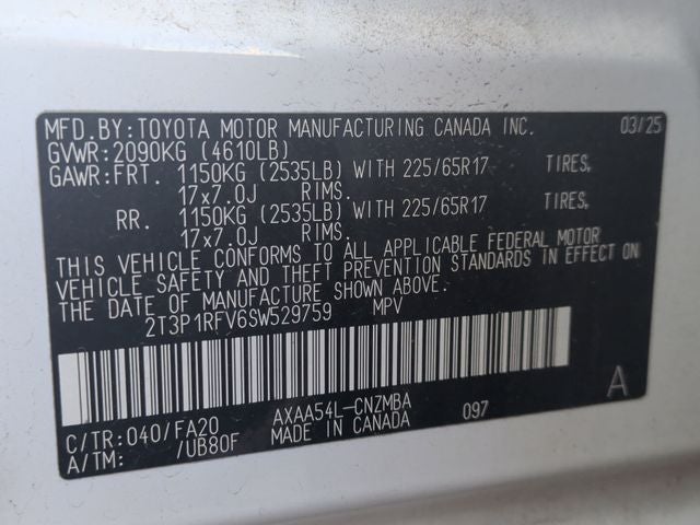 2025 Toyota RAV4 XLE