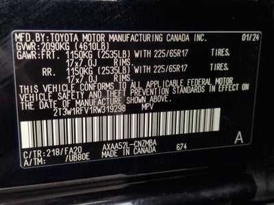 2024 Toyota RAV4 XLE