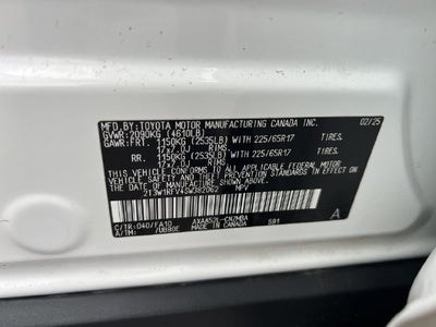 2025 Toyota RAV4 XLE