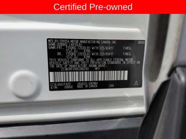 2024 Toyota RAV4 XLE