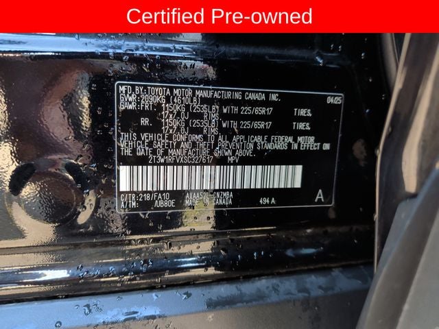 2025 Toyota RAV4 XLE
