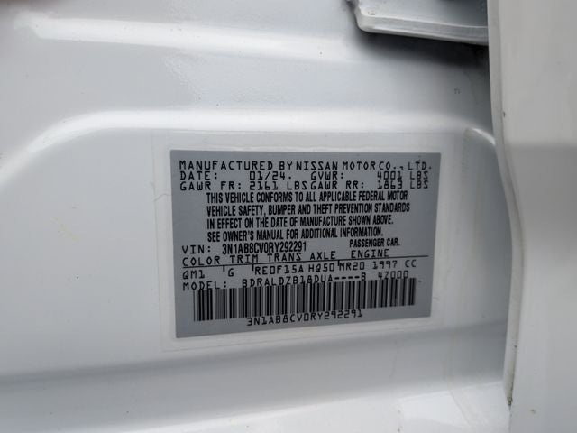 2024 Nissan Sentra SV