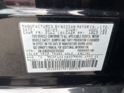 2025 Nissan Sentra SR