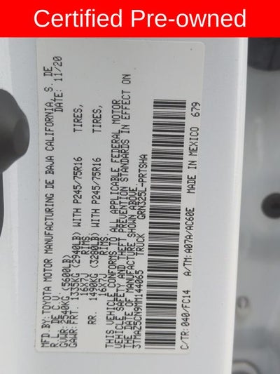 2021 Toyota Tacoma SR5 V6