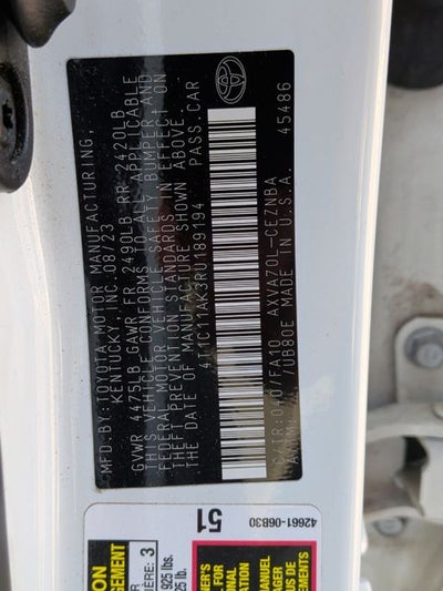 2024 Toyota Camry LE