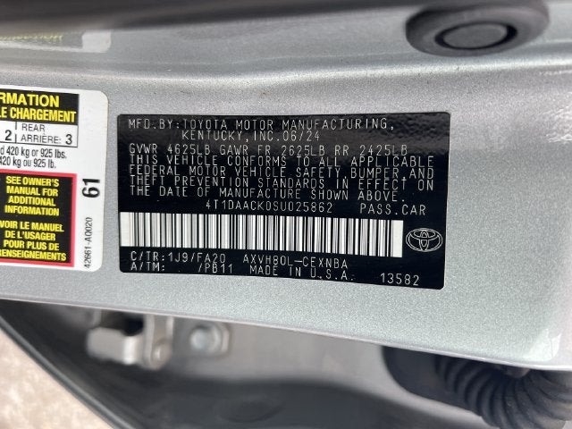 2025 Toyota Camry LE