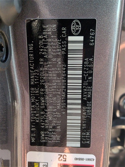 2024 Toyota Camry SE