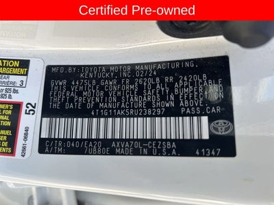 2024 Toyota Camry SE