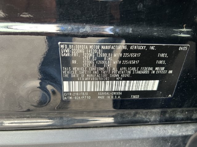 2025 Toyota RAV4 Hybrid LE