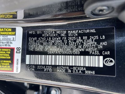 2024 Lexus ES 300h Ultra Luxury