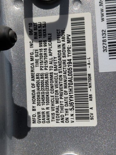 2010 Honda Element EX