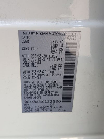 2022 Nissan Murano SV