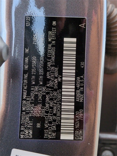 2023 Toyota Highlander Hybrid Platinum