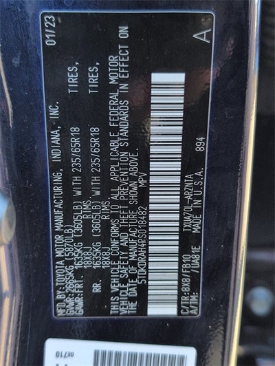 2023 Toyota Highlander L