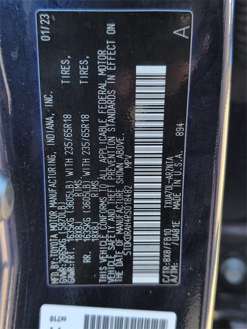 2023 Toyota Highlander L