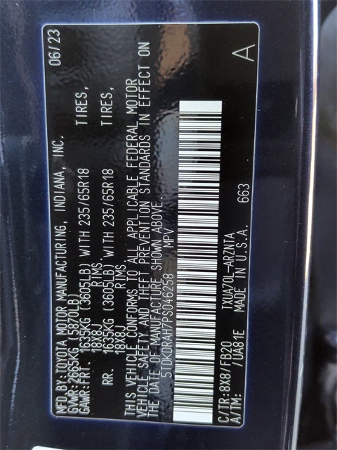 2023 Toyota Highlander L