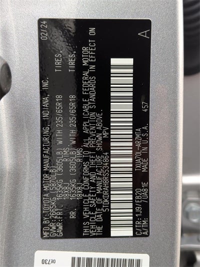 2024 Toyota Highlander XLE