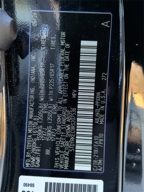 2024 Toyota Sienna XLE