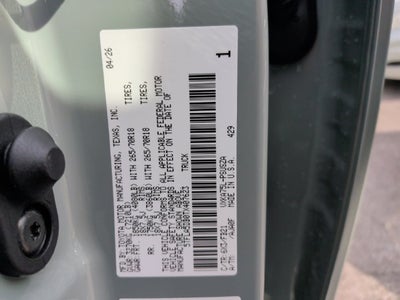 2026 Toyota Tundra SR5