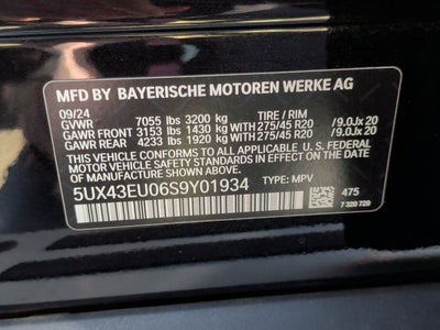 2025 BMW X5 xDrive50e