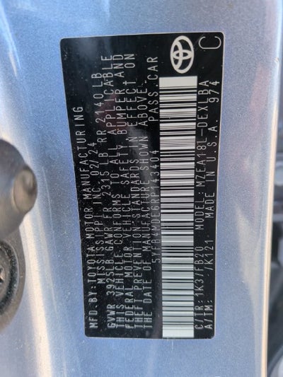 2024 Toyota Corolla LE