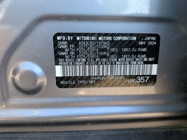 2024 Mitsubishi Outlander Sport 2.0 ES
