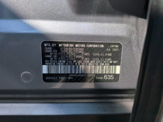2022 Mitsubishi Outlander SE