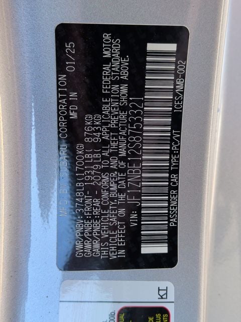 2025 Toyota GR86 Premium