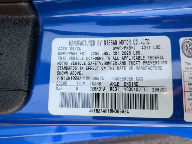 2024 Nissan Z Sport