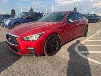 2018 INFINITI Q50 Red Sport 400