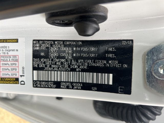 2018 Toyota 4Runner SR5 Premium