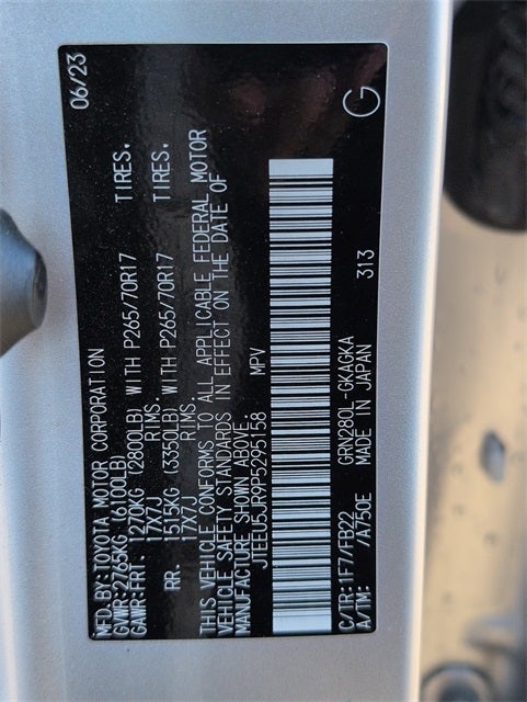 2023 Toyota 4Runner SR5