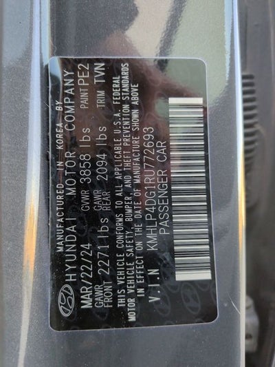 2024 Hyundai Elantra Limited