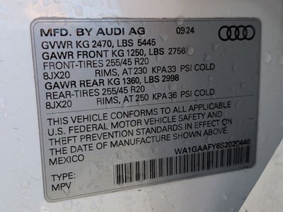 2025 Audi Q5 45 S line Premium quattro