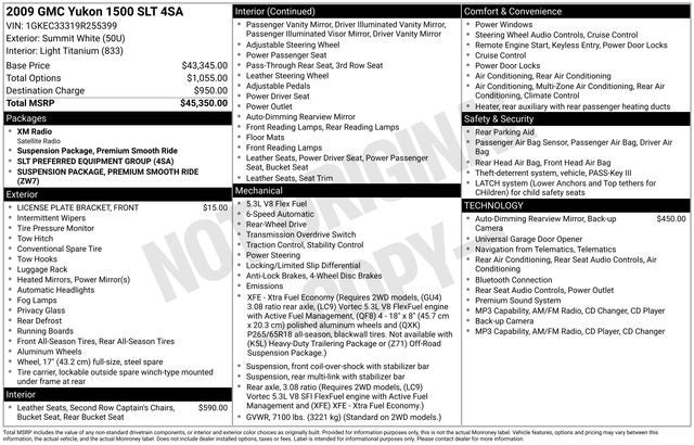 2009 GMC Yukon Base